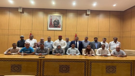 تنغير: انتخاب إبراهيم أيت القاسح رئيسًا لمجموعة الجماعات التنمية للنقل