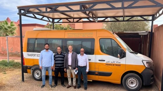تنغير: دعما للتمدرس..واكليم تتعزز بحافلة جديدة للنقل المدرسي