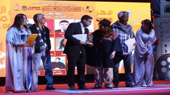 تتويج بويقوش مبارك بجائزة السيناريو في مهرجان القصبة الدولي للفيلم القصير بورزازات