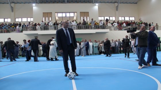 بميزانية تفوق 7 ملايين درهم.. عامل إقليم تنغير يدشن القاعة المغطاة بقلعة مكونة احتفاءً بالذكرى الخمسين للمسيرة الخضراء