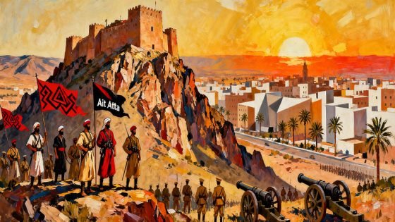 معركة بوكافر ودور قبائل أيت عطا في مقاومة الاستعمار الفرنسي