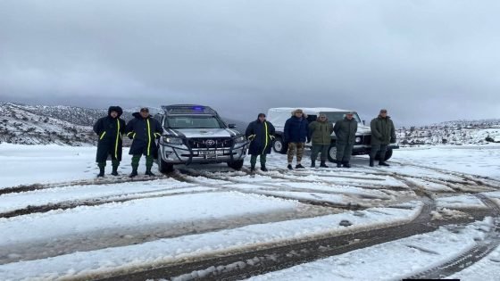 تساقطات ثلجية وهبات رياح قوية ..تستنفر السلطات المحلية بتنغير وغيرها من الأقاليم