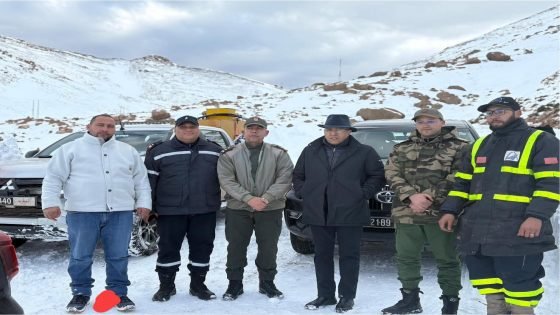 تنغير: عامل الإقليم يقود ميدانياً عمليات فتح المسالك الطرقية المتضررة من التساقطات الثلجية