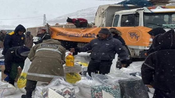 تنغير: مؤسسة محمد الخامس للتضامن تعبّئ مواردها لدعم ساكنة دوار أوزيغيمت في مواجهة البرد القارس