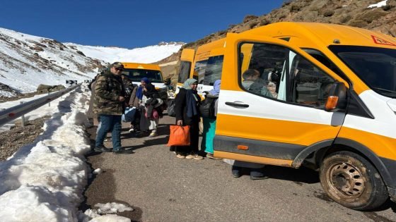 تنغير: تدخل إنساني للسلطات المحلية يضمن استئناف الدراسة لتلاميذ أوزيغمت بعد التساقطات