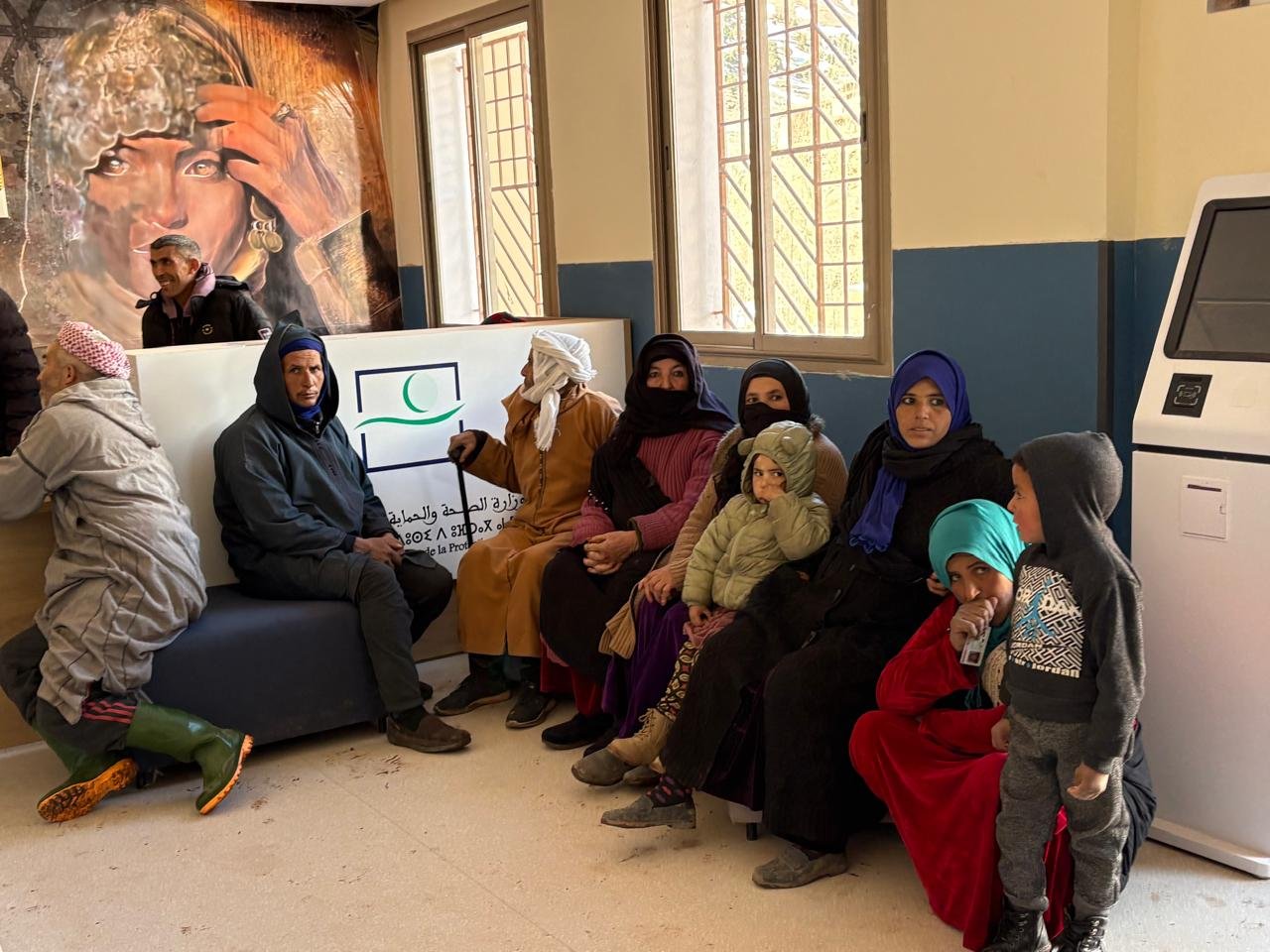 قافلة طبية شاملة بأوزيغيمت بإقليم تنغير للتخفيف من انعكاسات البرد القارس