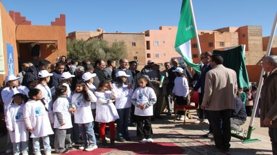 تنغير: المدرسة في خدمة البيئة.. تتويج المدارس الإيكولوجية ورفع اللواء الأخضر بمدرسة المضايق