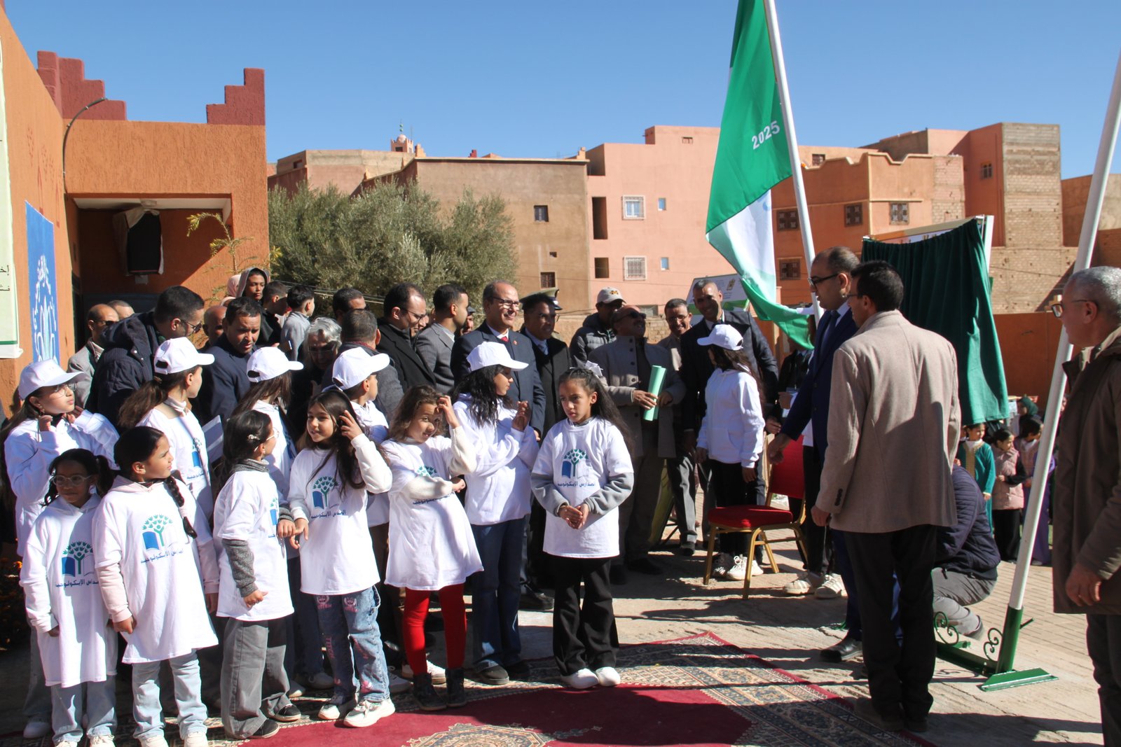 تنغير: المدرسة في خدمة البيئة.. تتويج المدارس الإيكولوجية ورفع اللواء الأخضر بمدرسة المضايق