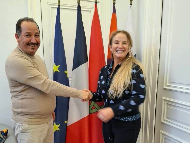 لقاء تشاوري بفرنسا لبحث سبل عقد شراكة توأمة بين الجماعة الترابية ألنيف وإحدى مقاطعات مونبيلي