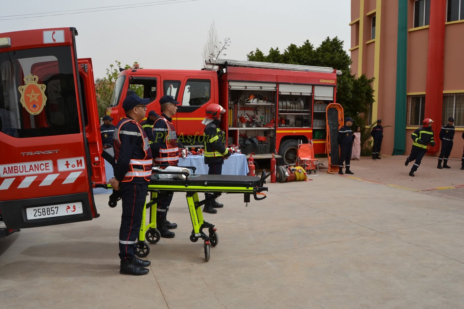 أبواب مفتوحة بتنغير لعرض منجزات وآليات تدخل الوقاية المدنية