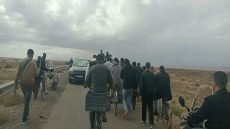 مسيرة احتجاجية تمتد 17 كيلومتراً من تلوين نحو كلميمة احتجاجا على تعقيدات رخص البناء